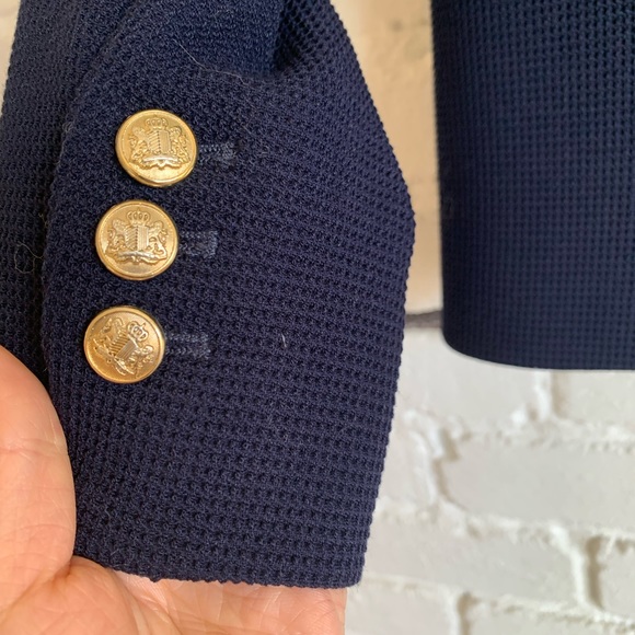 Zara Navy blue blazer - Picture 3 of 4